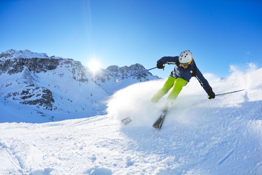 Skiing in Italy