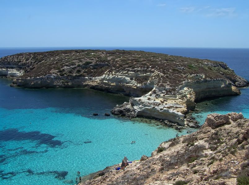 Spiaggia dei Conigli, Lampedusa, Islands of Sicily