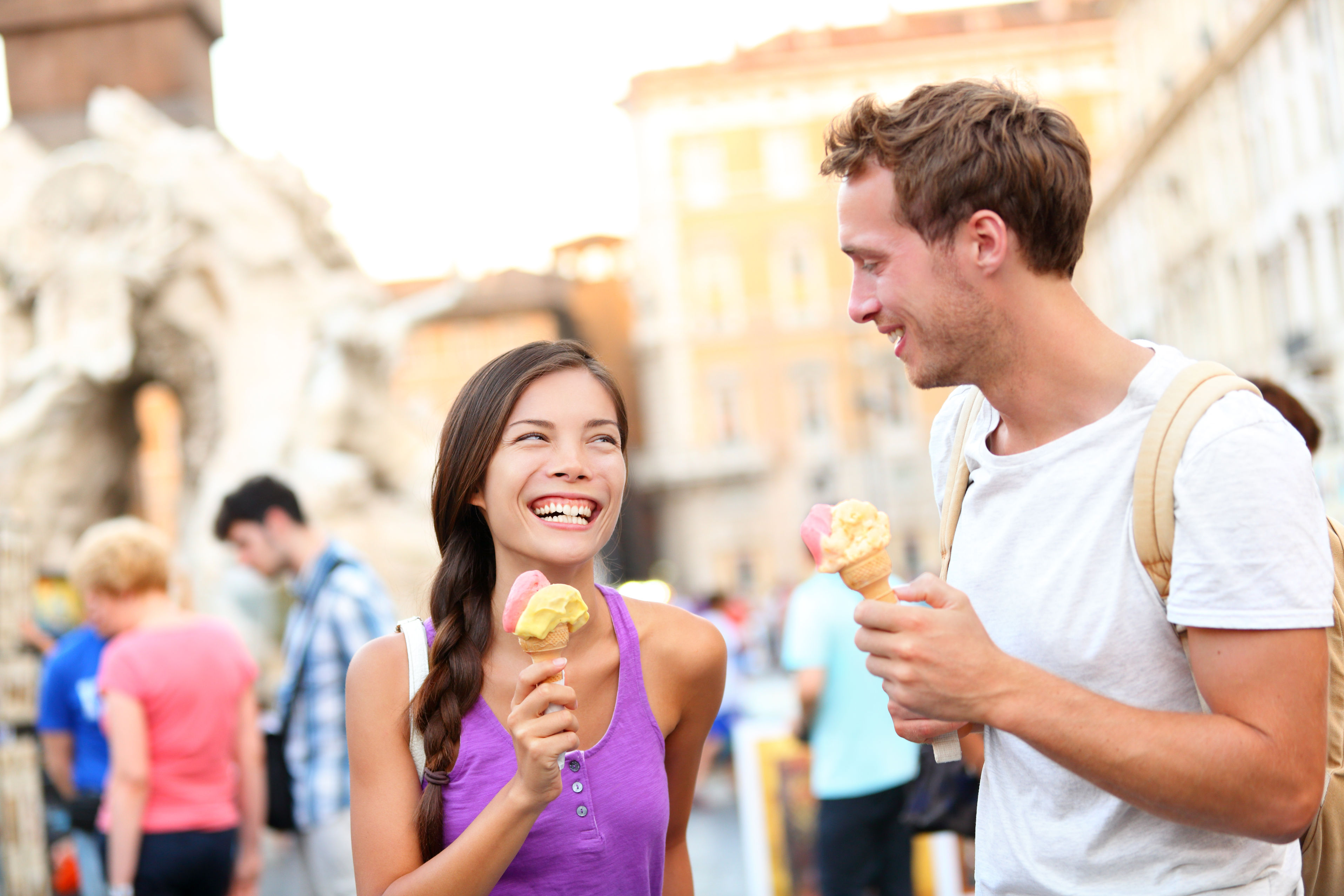 Gelato in Rome