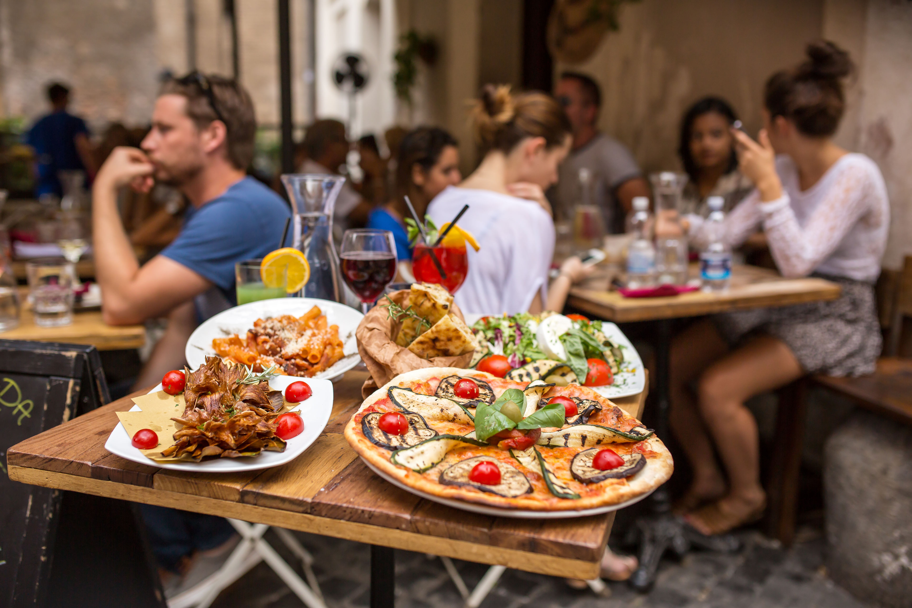 restaurants rome tourist traps