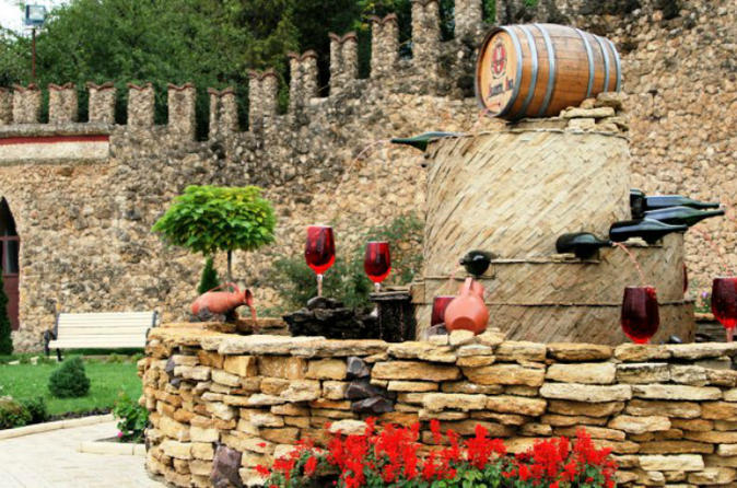 Italian wine drinking fountain
