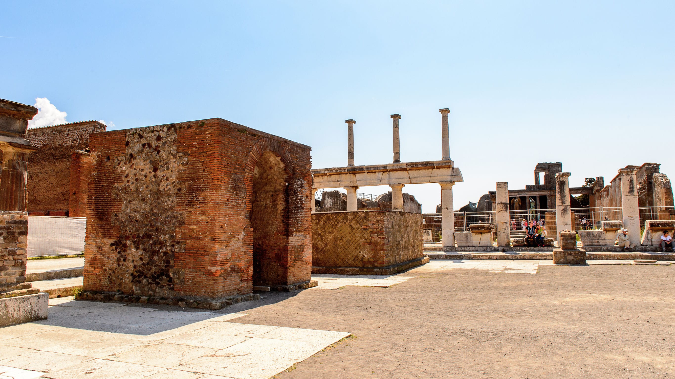 The Forum of Pompeii