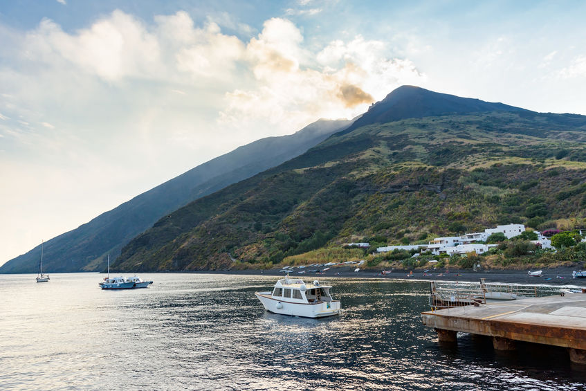 Spiaggia Lunga Beach on the Island of Stromboli