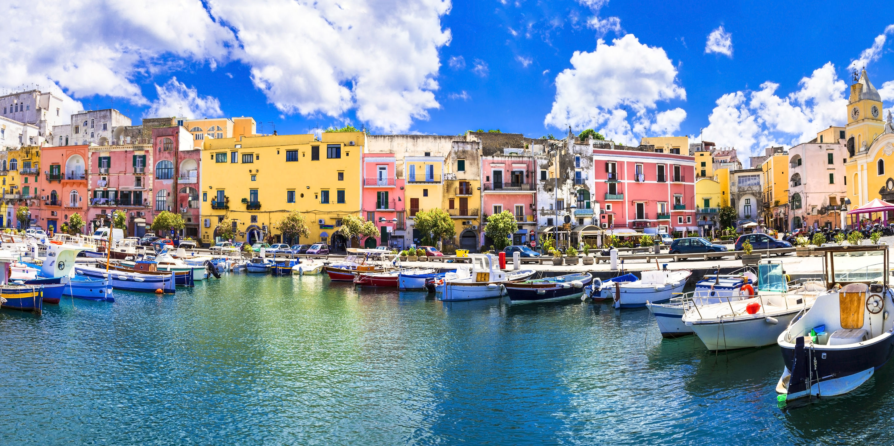 Island of Procida in Italy