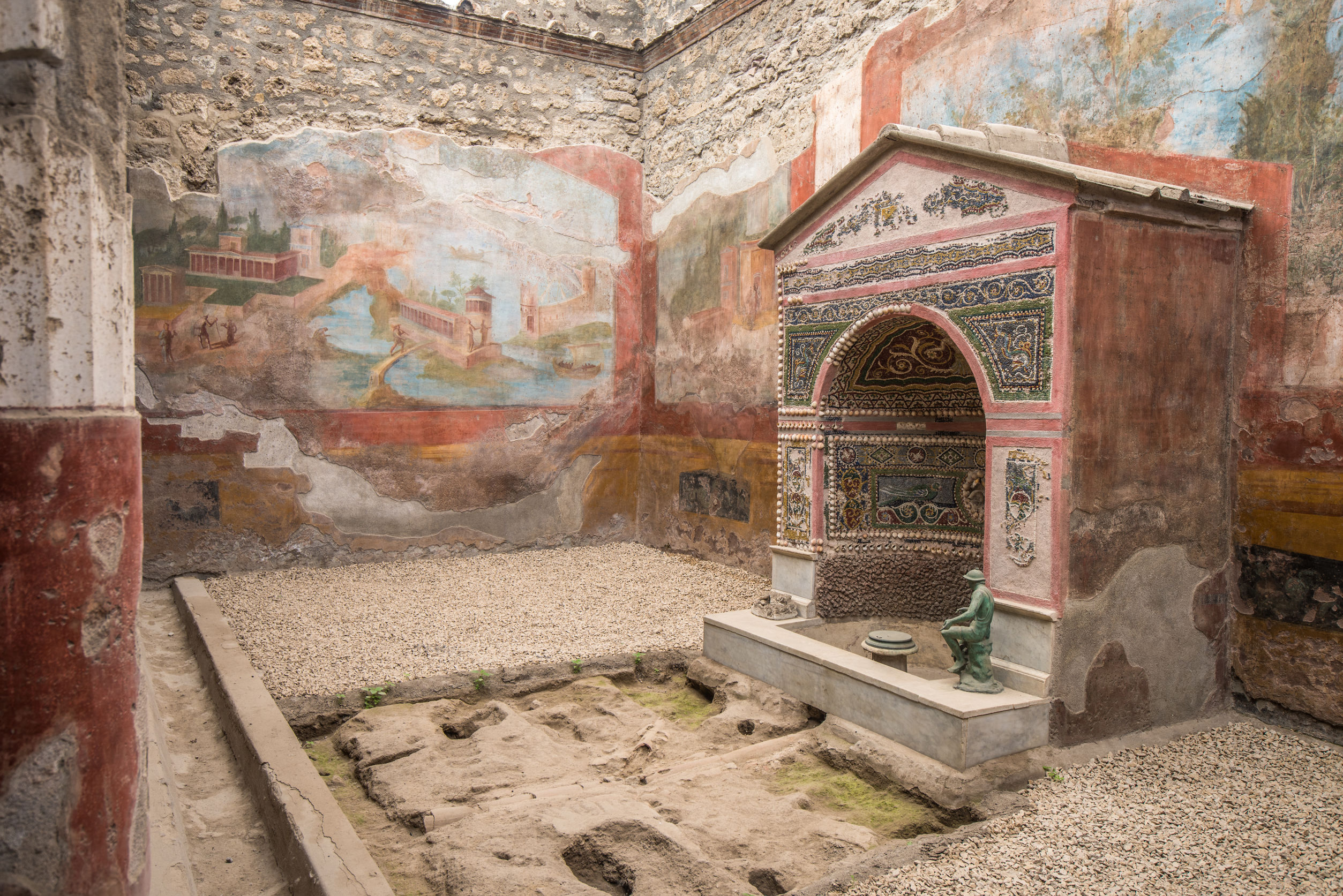 House of the Small Fountain in Italy