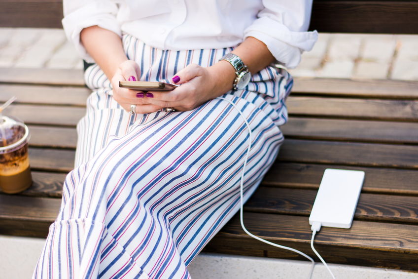 portable charger for travellers