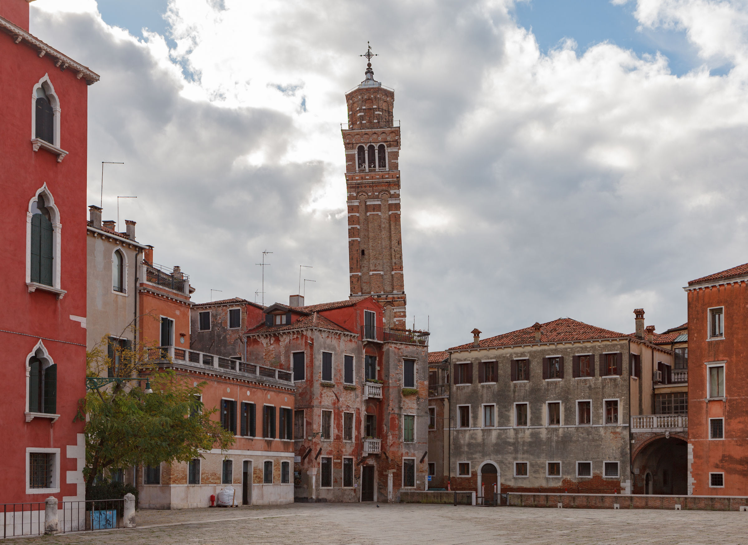 The Campanile of Santo Stefano, Venice