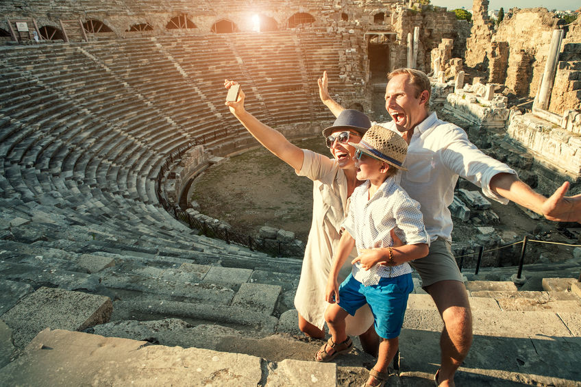 amphitheatre colosseum in rome, italy