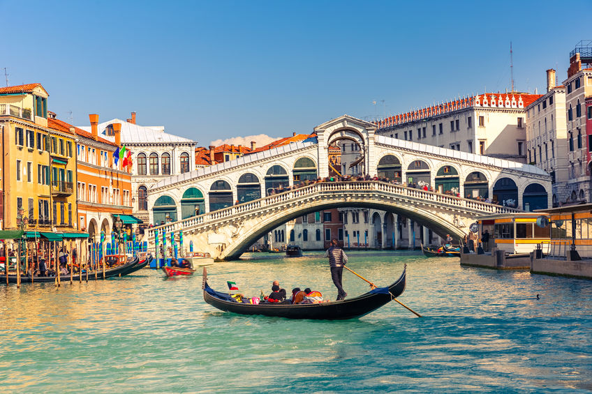 Gondolas Of Venice