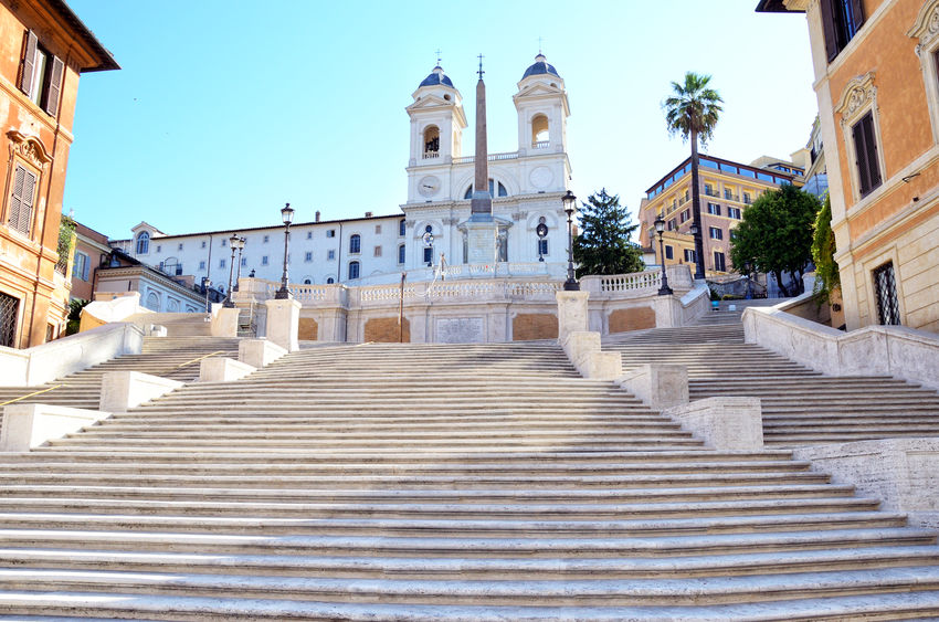 The Spanish Steps in Rome