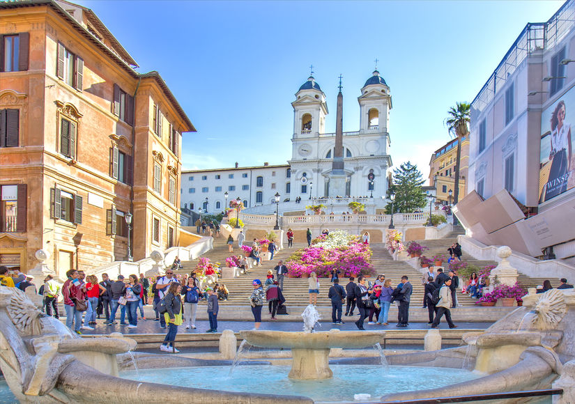 Rendezvous at the Famous “Spanish Steps”: Just 135 Steps to Go!