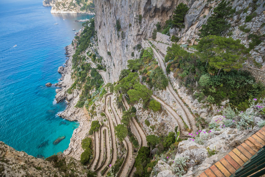 Via Krupp in capri