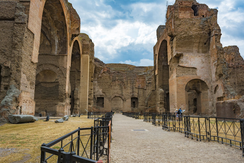 The Baths of Caracalla or Le Terme Di Caracalla 