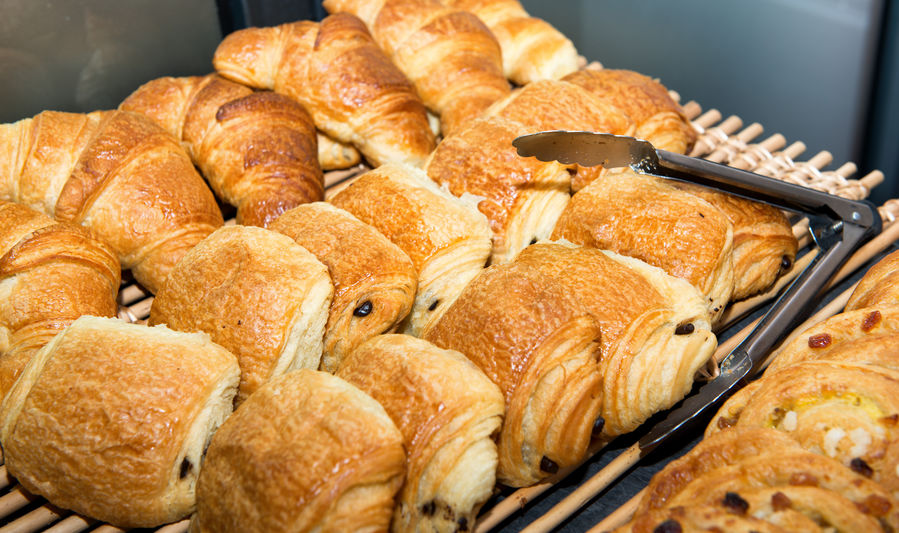 Viennoiserie Italian breakfast