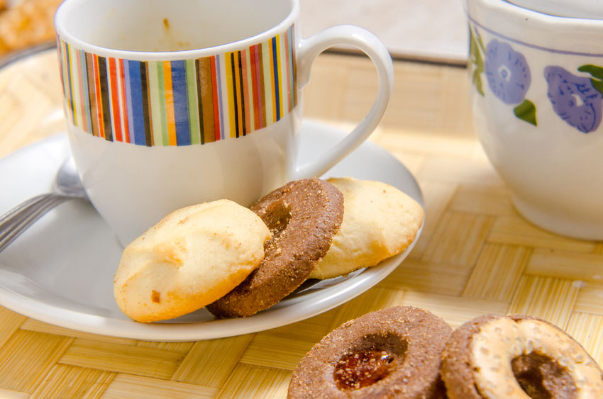 Italian home breakfast