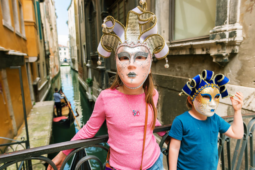 Kids Carnevale in Venice Carnival