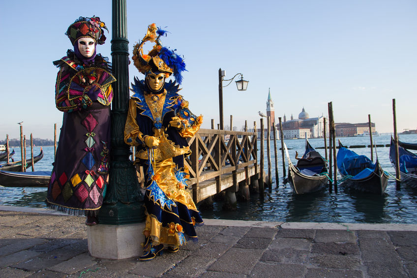  Venetian Costumes in Venice Carnival