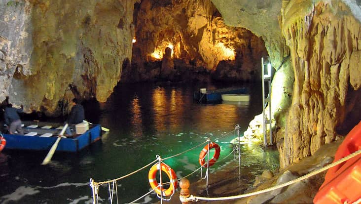 Emerald Grotto, Amalfi, and Ravello