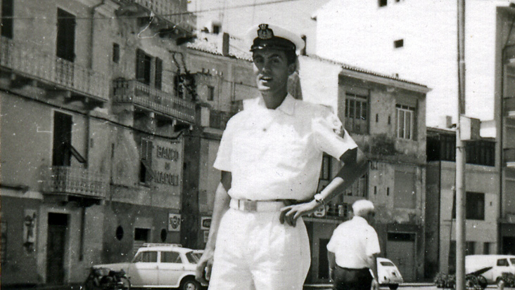 Umberto at the port of Naples