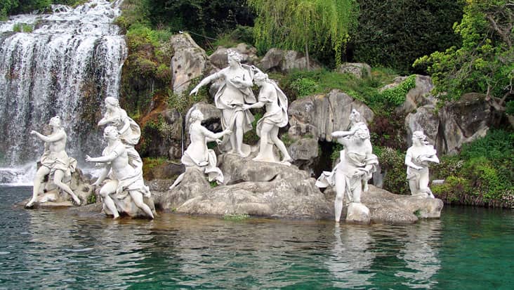 Atteone's Fountain in Caserta