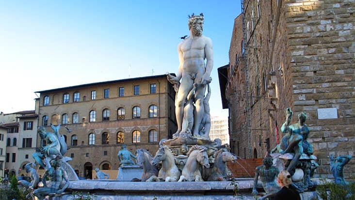 Fontana del Nettuno in Florence