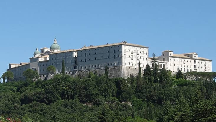 View of Montecassino