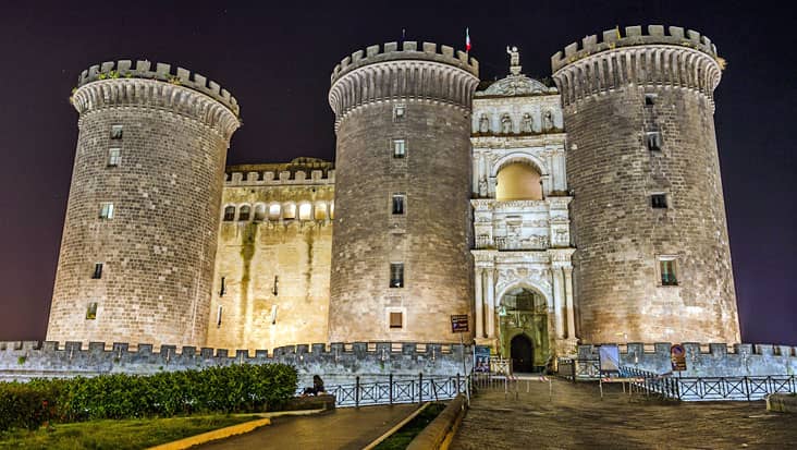 Maschio Angioino Castle in Naples