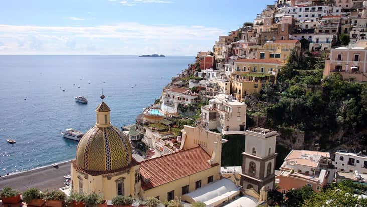 The Church of Positano