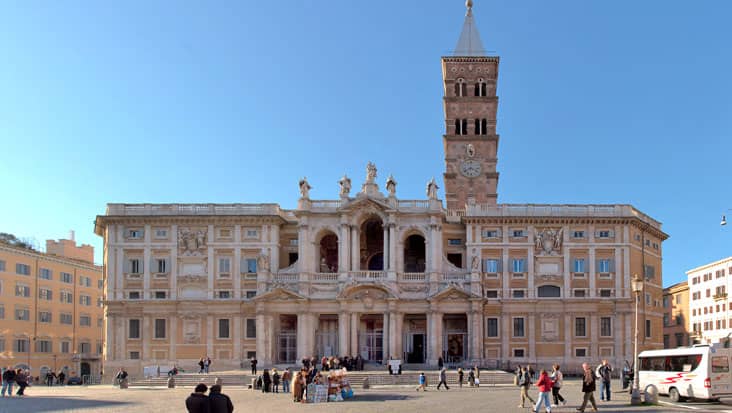 Santa Maria Maggiore Church in Rome