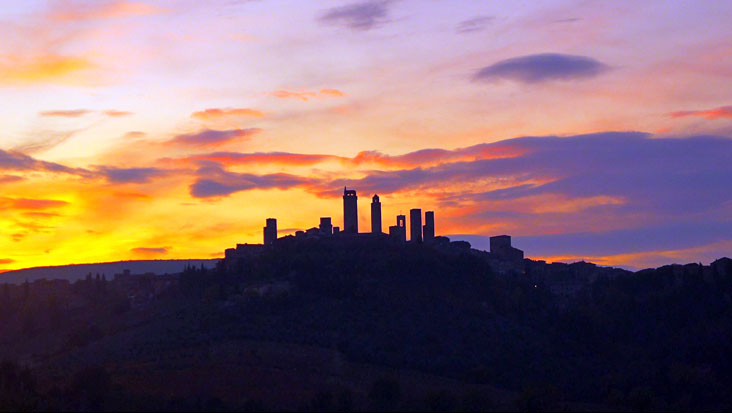 San Gimignano Sunset