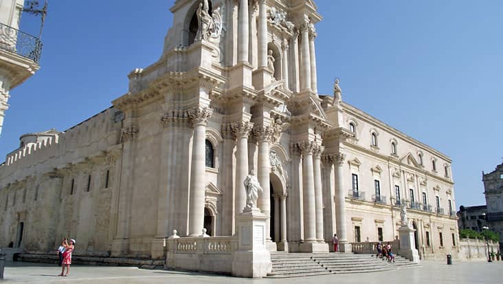 The Duomo in Siracusa