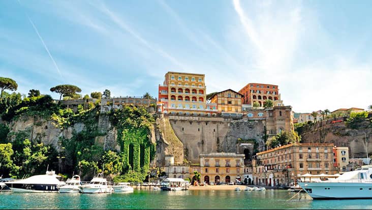 A view of Sorrento