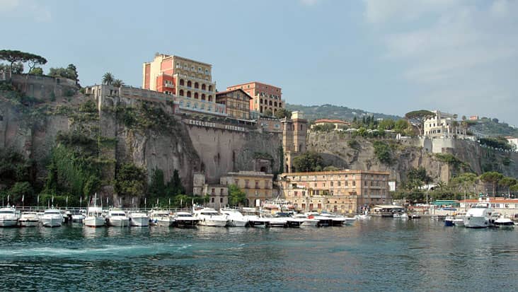 Sorrento from the sea