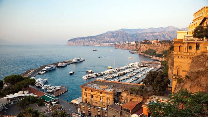 Sorrento from the sea