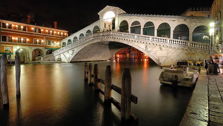 Venice by night